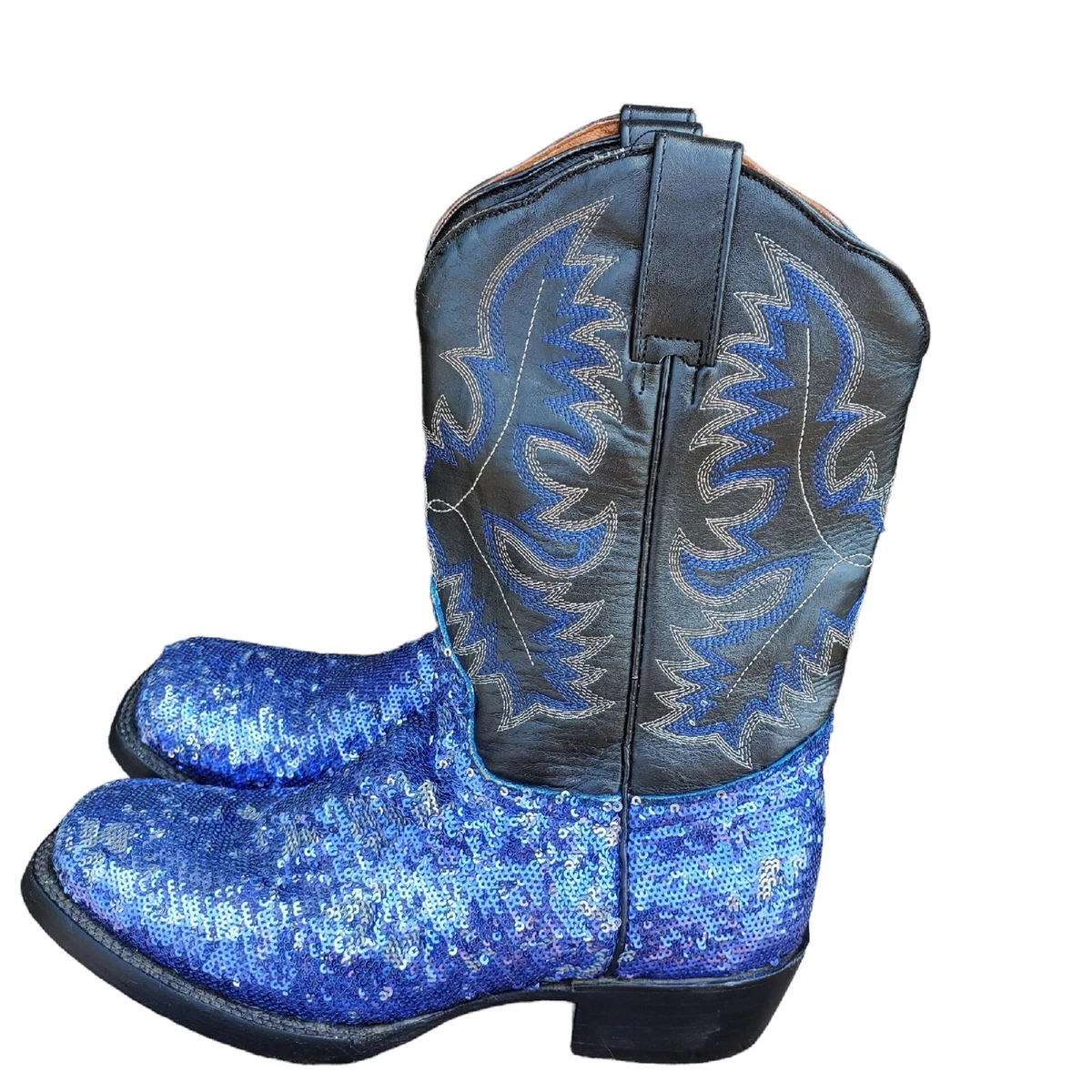 Royal blue hotsell cowgirl boots