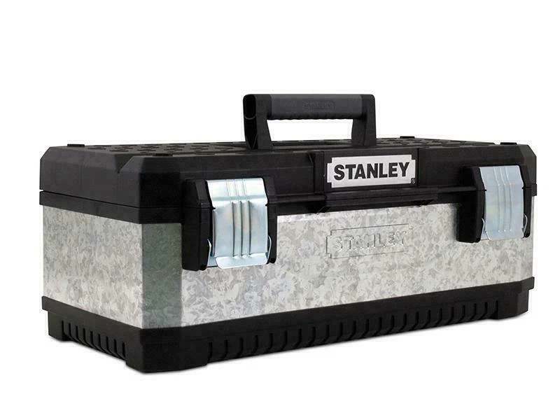 Stanley Tools Galvanised Metal Toolbox 50Cm (20In) STA195618
