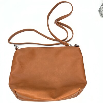 Carlos Santana Womens  Crossbody Purse Tan