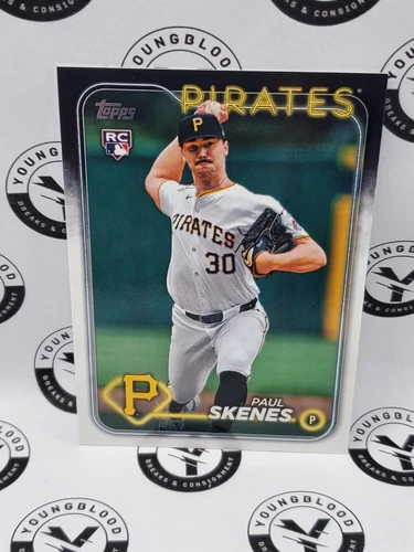 2024 Topps Update Paul Skenes RC Rookie Card #US100 - Pittsburgh Pirates