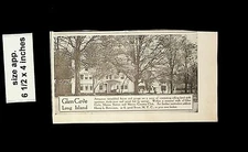 1921 Glen Cove Long Island Real Estate Vintage Print Ad 14083