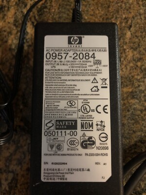 OEM HP 0957-2084 Printer AC Power Adaptor 32V 720mA Part N20898