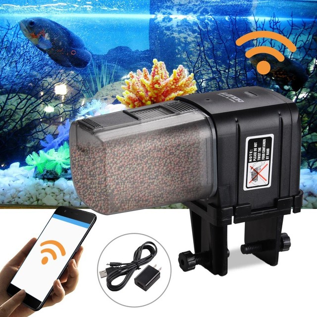 Jbj Aqua Feed Zw 88 Automatic Feeder For Aquariums Dry Fish Food