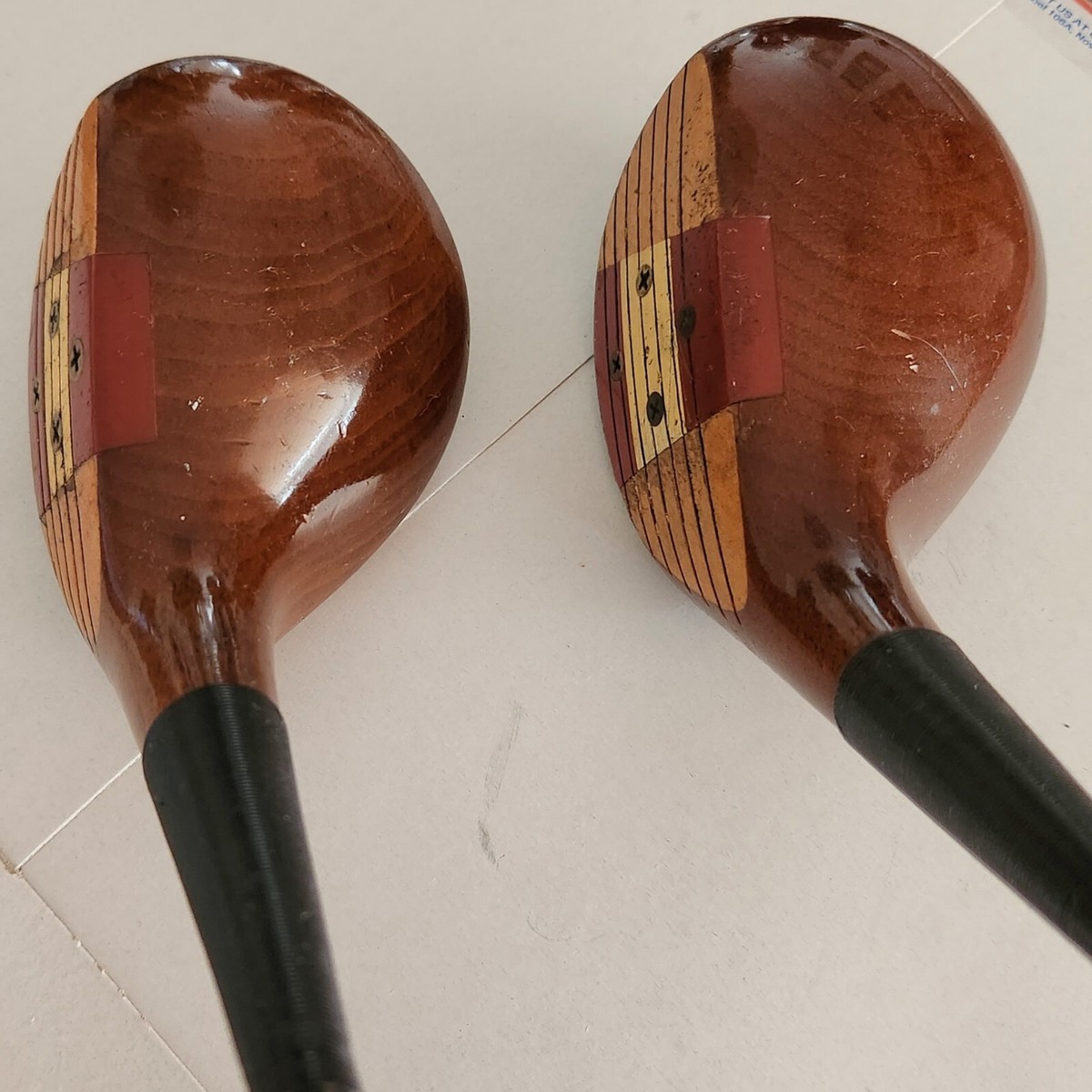 Vintage Titleist Tour Model Oil Hardened Wood Pear Shaped