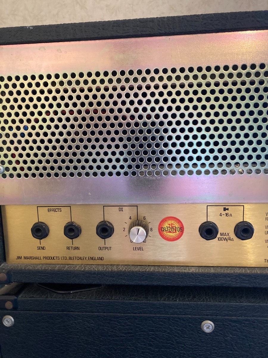 Marshall Lead 100 MOSFET - 1965A Slant & 1965B Straight Cabs