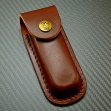 Scabbard Folding Knife Leather Knife Sheath Holster Real Leather Knife Case