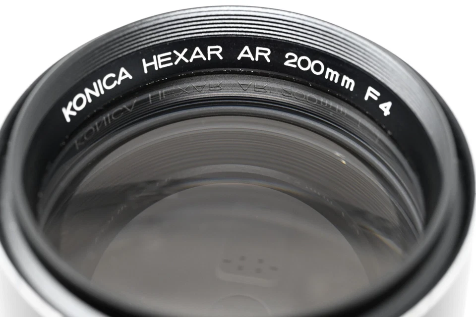 Lente teleobjetivo principal Konica Hexar AR 200 mm f/4 montura Canon FD (#B8) Foto 4 de 4