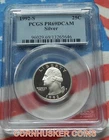 1992-S SILVER QUARTER  PCGS PR69DCAM ~  BRILLIANT ~ FREE SHIPPING