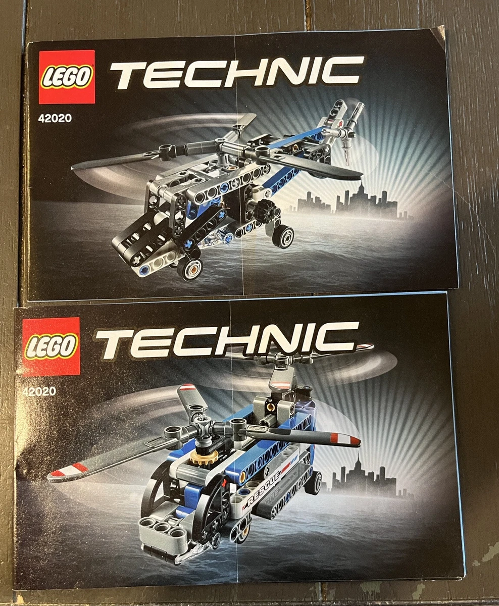 LEGO TECHNIC Instruction Manuals two 42020