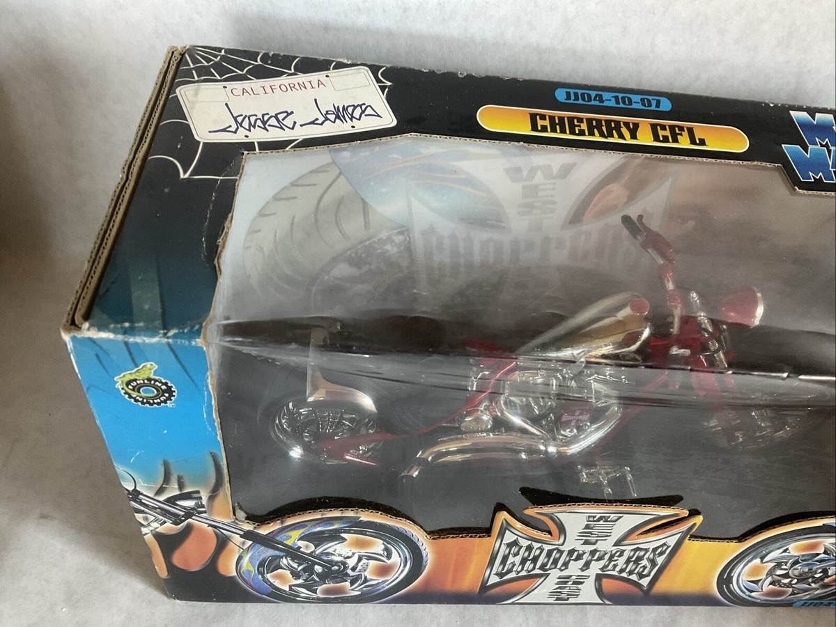 West Coast Choppers Cherry CFL Jesse James 1:10 Scale Red 6 West Coast Choppers Cherry CFL Jesse James 1:10 Scale Red 6