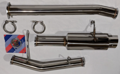 FITS Toyota Supra 1986-92 Exhaust System Stainless Steel 4