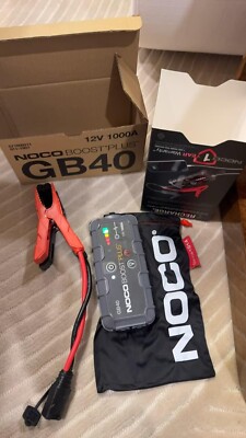 NOCO Boost Plus GB40 1000A UltraSafe Car Battery Jump Starter, 12V Jump Starter