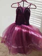 Weissman Dance Costume Size LC Ballet Multicolor  Embellishments Great Quality