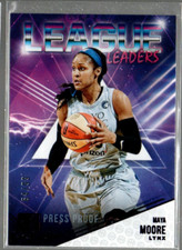 2019 Donruss WNBA League Leaders Press Proof Purple #4 Maya Moore /99
