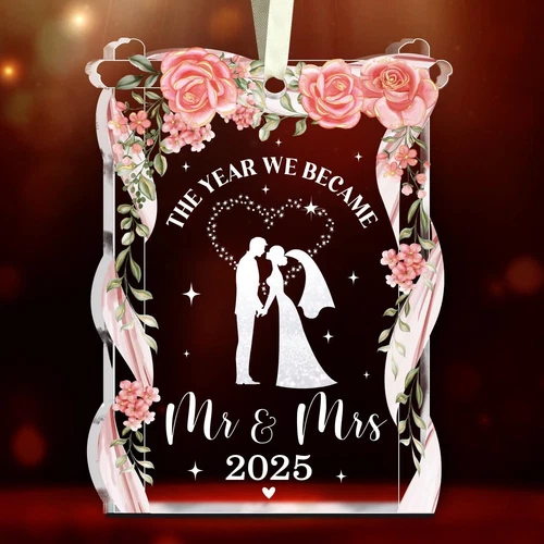 "Wedding Gifts - Mr and Mrs, Bridal Shower Decorations - Wedding Gifts for Coupl - Picture 1 of 21