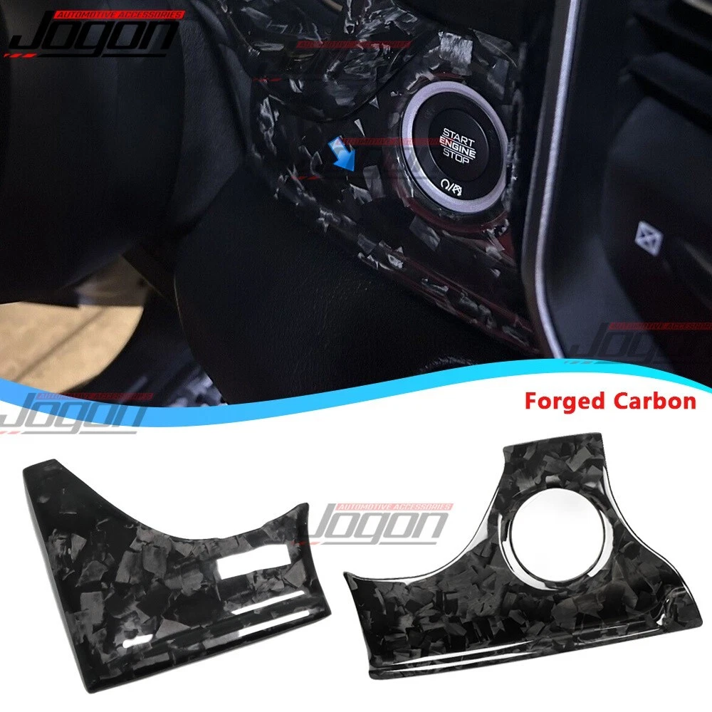 Forged Carbon For Dodge Ram 1500 TRX Laramie 2020-25 Dashboard Side Panel Covers - Picture 1 of 14