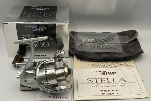 Moulinet Toupie Shimano Stella 2000 - Rapport 5.2:1 - 13 Roulements - Fabriqué Au Japon - Occasion Excellente+