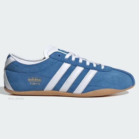 御影 Adidas Women's Tokyo Suede 'Blue Bird'- JI0179 Expeditedship