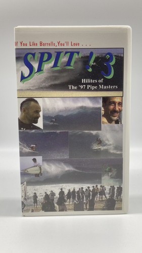 VHS - Spit! 3 Hilites of the ‘97 Pipe Master RARE - Atlantic Video Productions - Bild 1 von 9