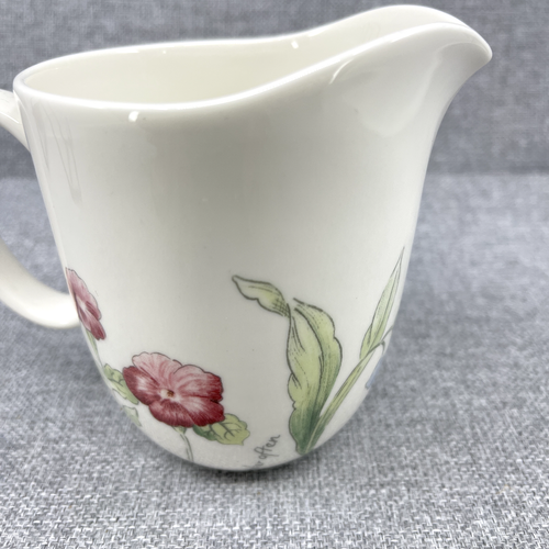 lenox artist sketchbook porcelain creamer floral pattern 4.125" x 5" - Picture 3 of 6
