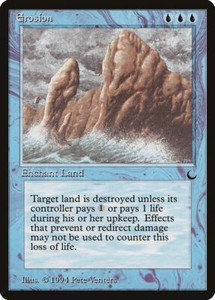 MTG Erosion ** The Dark ** English (NM)