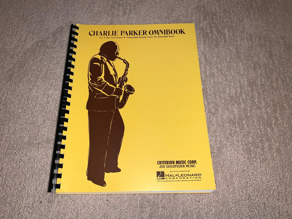 Charlie Parker Omnibook for E-flat Instruments 60 Jazz Solos Exact 