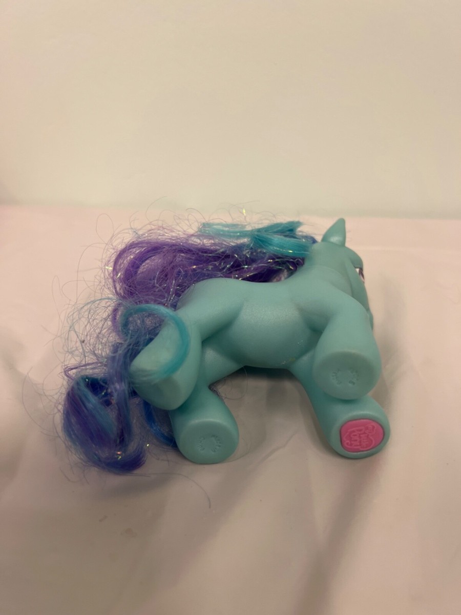 My Little Pony MLP Daybreak Blue/Green G3 2005 Tinsel 3D Butterfly