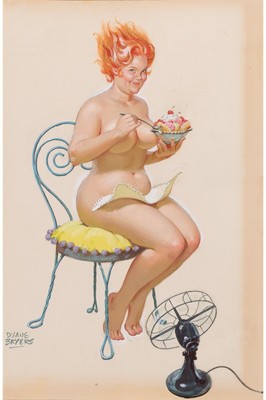 PinUp Girl - DUANE BRYERS Hilda Poster Leinwand Film Film Druck A0 A1 A2 A3 A4 A5