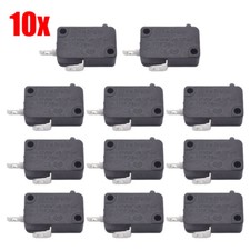 10Pcs 2Pin Micro Switch for Air Fryer Xl Power XL Vortex KW7-0 16A 125V USA