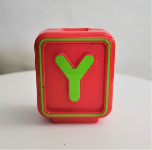 Vtech Alphabet Blocks Sit to Stand Train Replacement Block Y / Yo-Yo