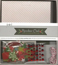 Reindeer Mail Cardmaking Kit by s.e.i. - Holiday Greeting Cards