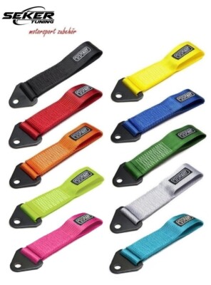 TRS Abschleppschlaufe Tow Strap Motorsport Racing Schlaufe Hook Rallye TUNING