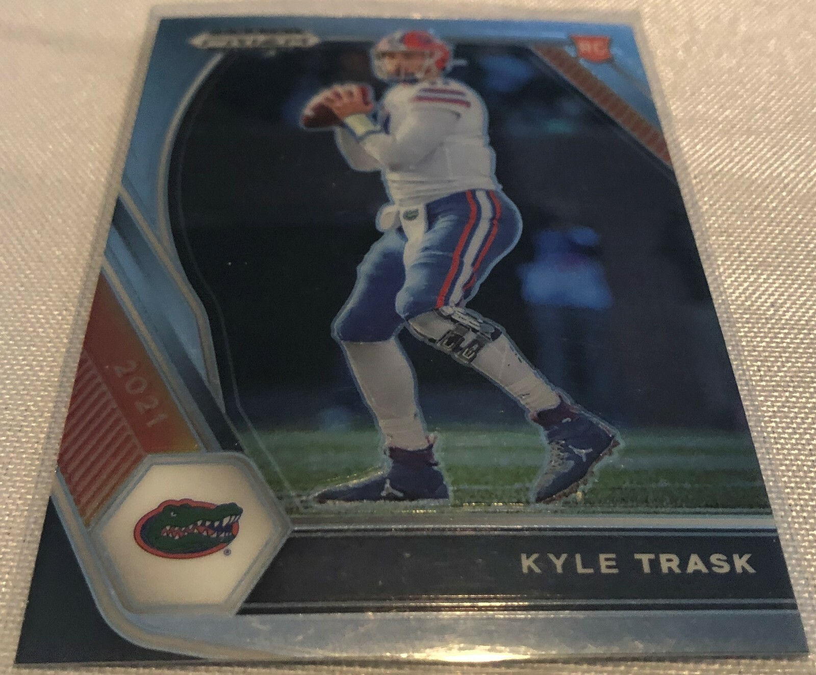 2021 Panini Prizm Draft Pick Football Kyle Trask Florida Gators rookie #109