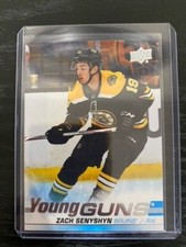Zach Senyshyn 2019-20 Upper Deck Young Guns Rookie Card #234, Boston Bruins