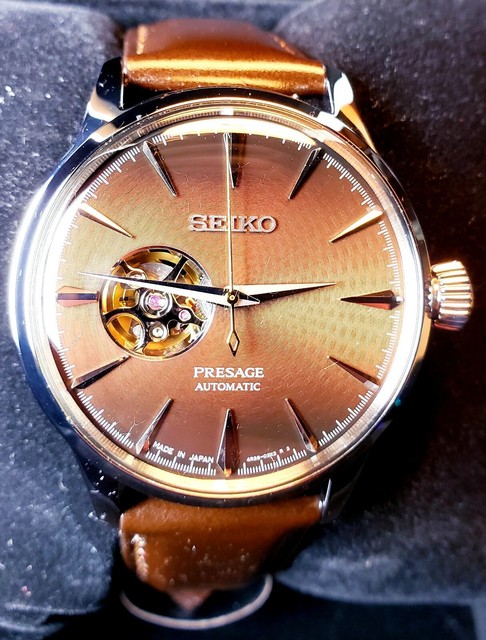 Seiko Presage Brown Men's Watch - SSA407J1 for sale online | eBay