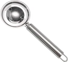 JAKOUE Egg Yolk Separator- 304 Stainless Steel ，20x7.2cm Yolk/White