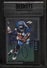 BAS 1998 Score Showcase Series Bobby Engram #PP121 Seal of Authenticity Auto 3c7
