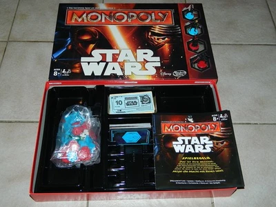 Hasbro/Disney - Star Wars Monopoly - Spielmaterial top Zustand und komplett - Bild 1 von 3
