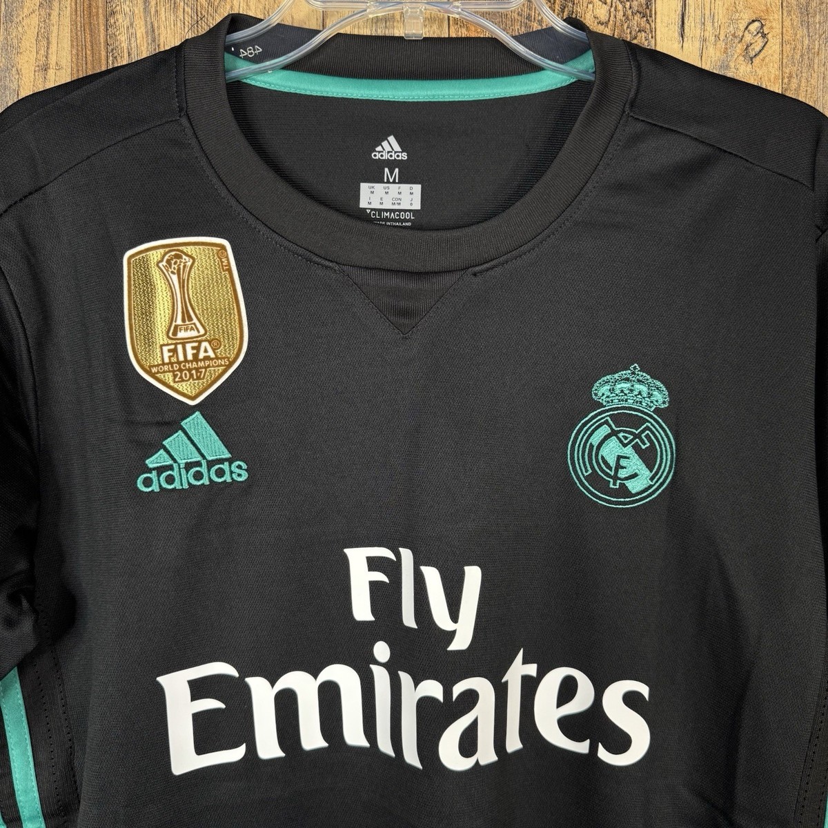 Real Madrid 2017-18 Away Soccer Jersey GARETH BALE #11