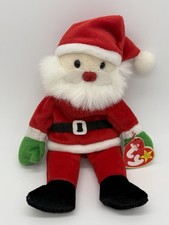 Ty Beanie Baby Santa 1998 Plush Toy Tag Errors