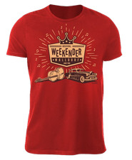 T-Shirt - Walldorf Weekender Krone 2025 (Rot)