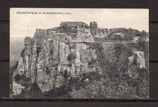 AK Regenstein Harz 1911 Blankenburg bef.n. Wittenberge (C40)