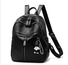 Damen Rucksack Kleine Reise Umhängetasche aus PU-Leder 29,5cm x 25,5cm x 10 cm