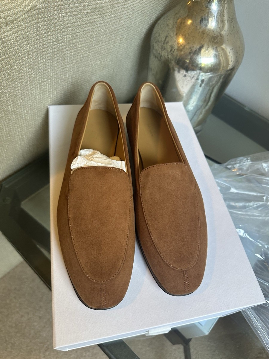 The Row ヴィンシット スエードローファー ベージュ The Row Suede Loafers Shoes 36.5 6.5 | eBay