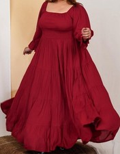 Beautiful Maroon Dress 4Xl Size 20