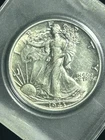 1943 Walking Liberty Half Dollar AU/BU High Grade Strong Luster Beautiful Coin