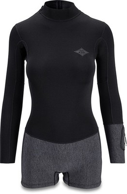Dakine Women's Mission 1mm Neo Surf Springsuit L/S Medium Black New