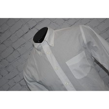 Brooks Brothers Regent Dress Shirt Mens Size Large Cotton White