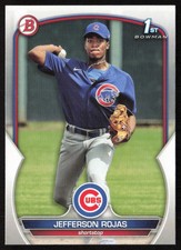 2023 Bowman Prospects Jefferson Rojas #BP-70 Chicago Cubs