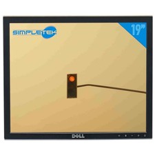 DELL 1707FPT MONITEUR 17" PLAT LCD DELL 4:3 CARRE PC ORDINATEUR DVR PC